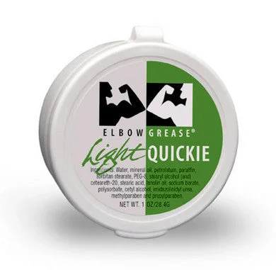 Sex toys for couples intimacy-Elbow Grease Quickie Light Formula - 1 oz