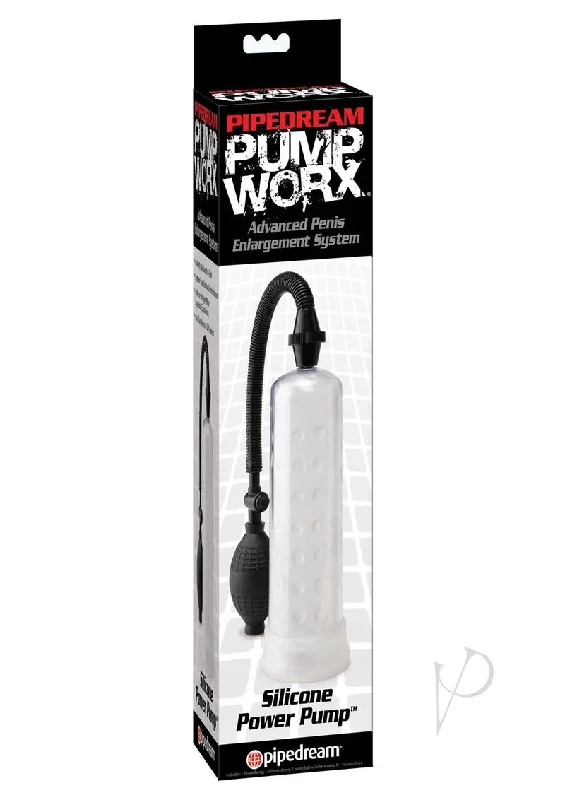 cock ring homemade-Pump Worx Silicone Power Pump - Clear