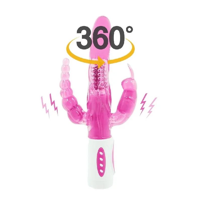 Vibrator easy storage-"Sissy Amanda" Triple Vibrator