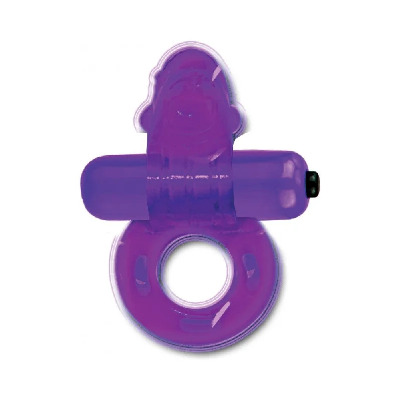 cock ring low power-Purrrfect Pet Cock Ring Tickle Me Dolphin Purple