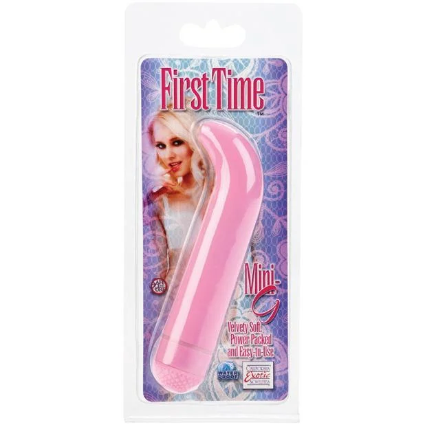 Vibrator smooth operation-California Exotics - First Time Mini G Spot Vibrator 4.5" (Pink)