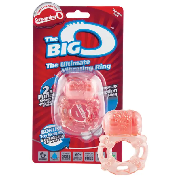 cock ring crowd funded-Screaming O The Big O Vibrating Ring