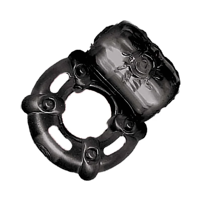 cock ring daring-The Macho Stallions Vibrating Cock Ring (black)