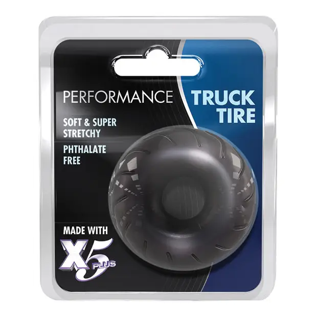 cock ring touch sensitive-Blush Performance Truck Tire Cockring Black