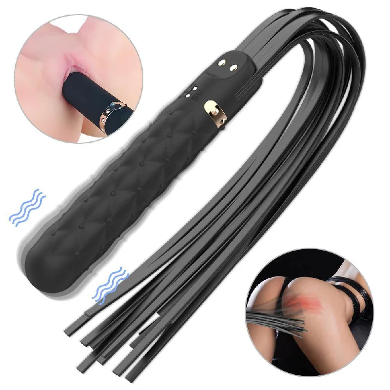 Rechargeable thrusting toys-Disciplining Vibration Whip