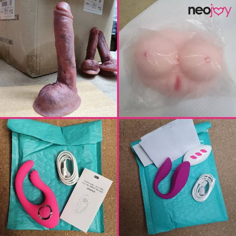 BDSM toy paddle innovations-Neojoy Sex Doll Vagina & Boobs - G-spot Dual Simulator - Vibrator - Dildo Sex Toy