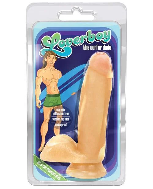 rainbow-dildo-Blush Loverboy The Surfer Dude W-suction Cup - Flesh