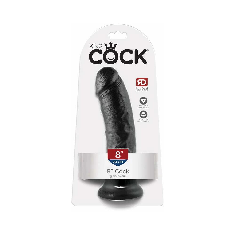 noisy-dildo-Pipedream King Cock 8 in. Cock Realistic Dildo With Suction Cup