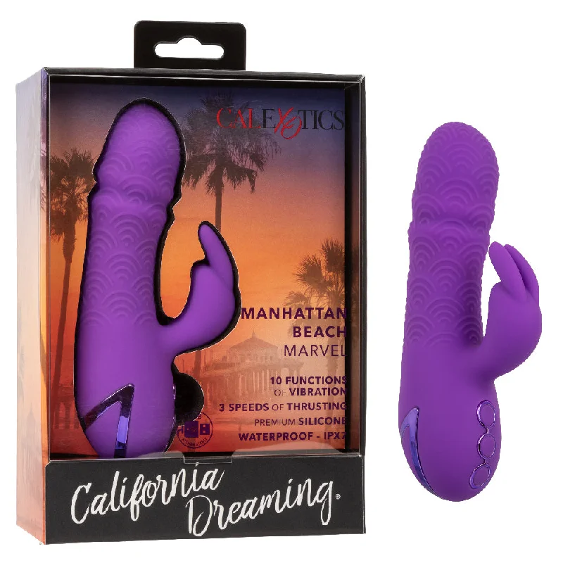 Vibrator travel safe-California Dreaming Manhattan Beach Marvel  - Purple