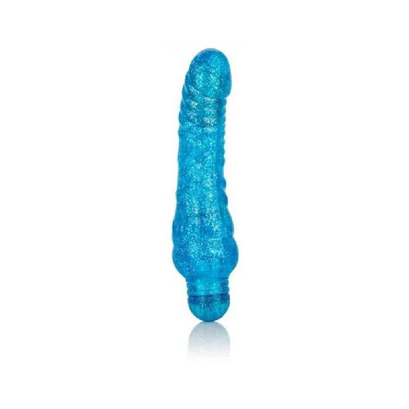 Vibrator top quality-Sparkle Glitter Jack Blue Vibrator