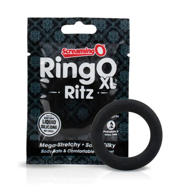 cock ring flashy-Screaming O RingO Ritz XL - Black