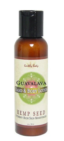 Sex toys for sensual massage-Guavalava Hemp Seed Hand And Body Lotion - 3 oz.