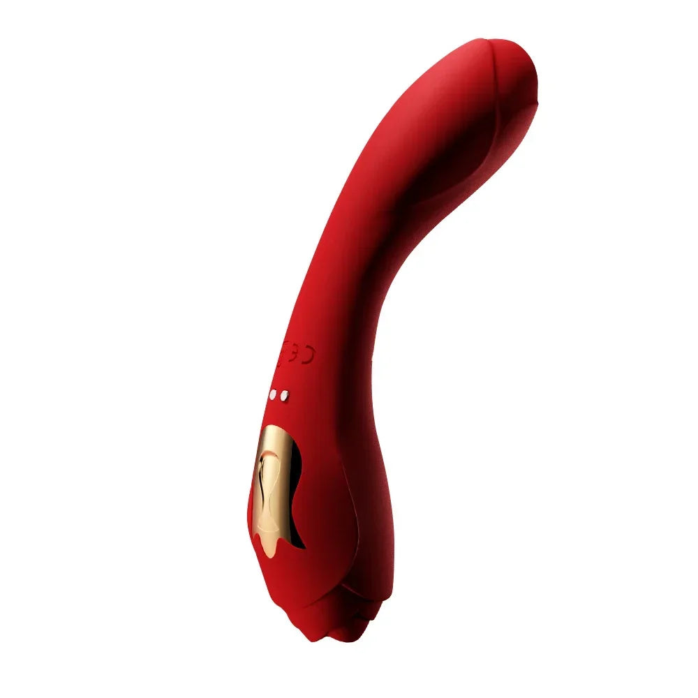 Vibrator plush touch-Vibrating Dildos G Spot Clit Stimulator - Dual End Dildo Vibrator Bendable Female Sex Toys