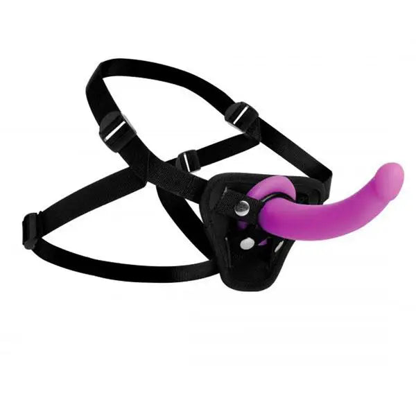 inflatable-dildo-7-inch Puple Large Strap-on G-spot Dildo for Couples