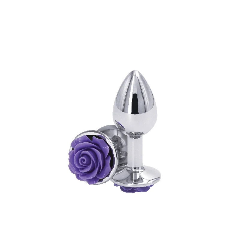 Sex toys for shower use-Rear Assets - Rose - Small - Purple