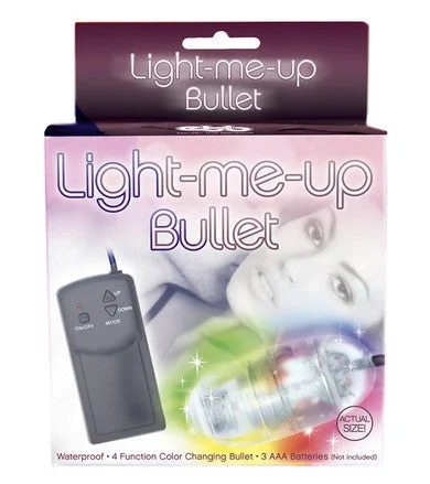 Vibrating dildos for women-Light Me Up Bullet