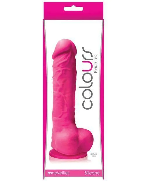 multi-speed-dildo-"Colours Pleasures 5"" Dong W/suction Cup"