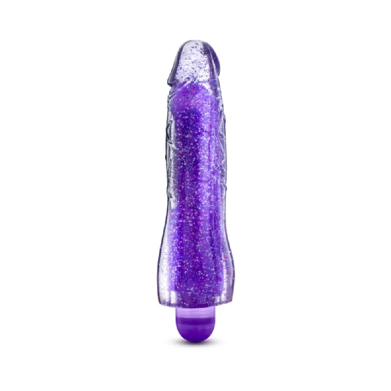 Vibrator powerful settings-Blush Glow Dicks Glitter Vibrator Molly - Purple