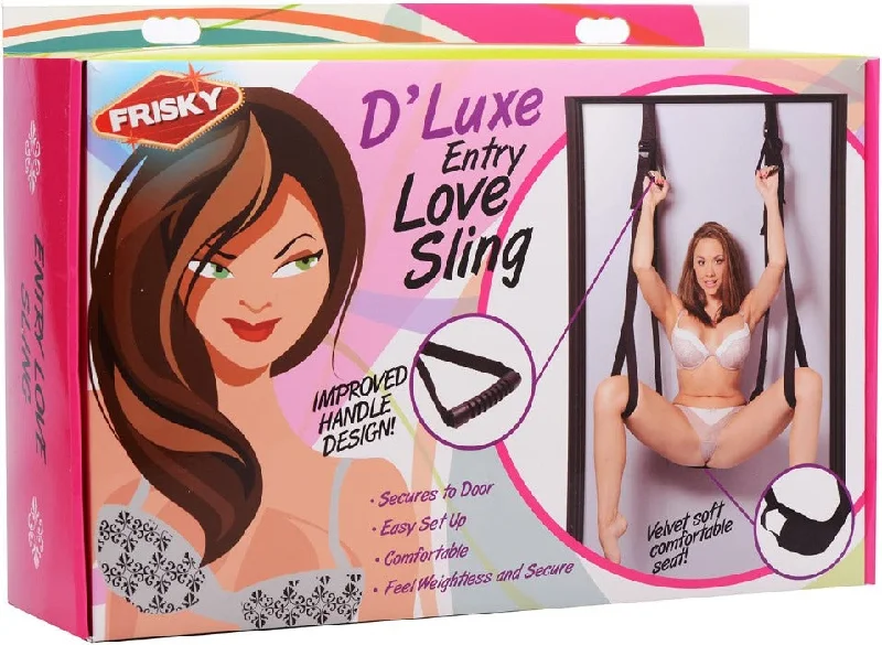 Sex toys for erotic pleasure-Frisky ''D'luxe Entry'' Door Love Sling