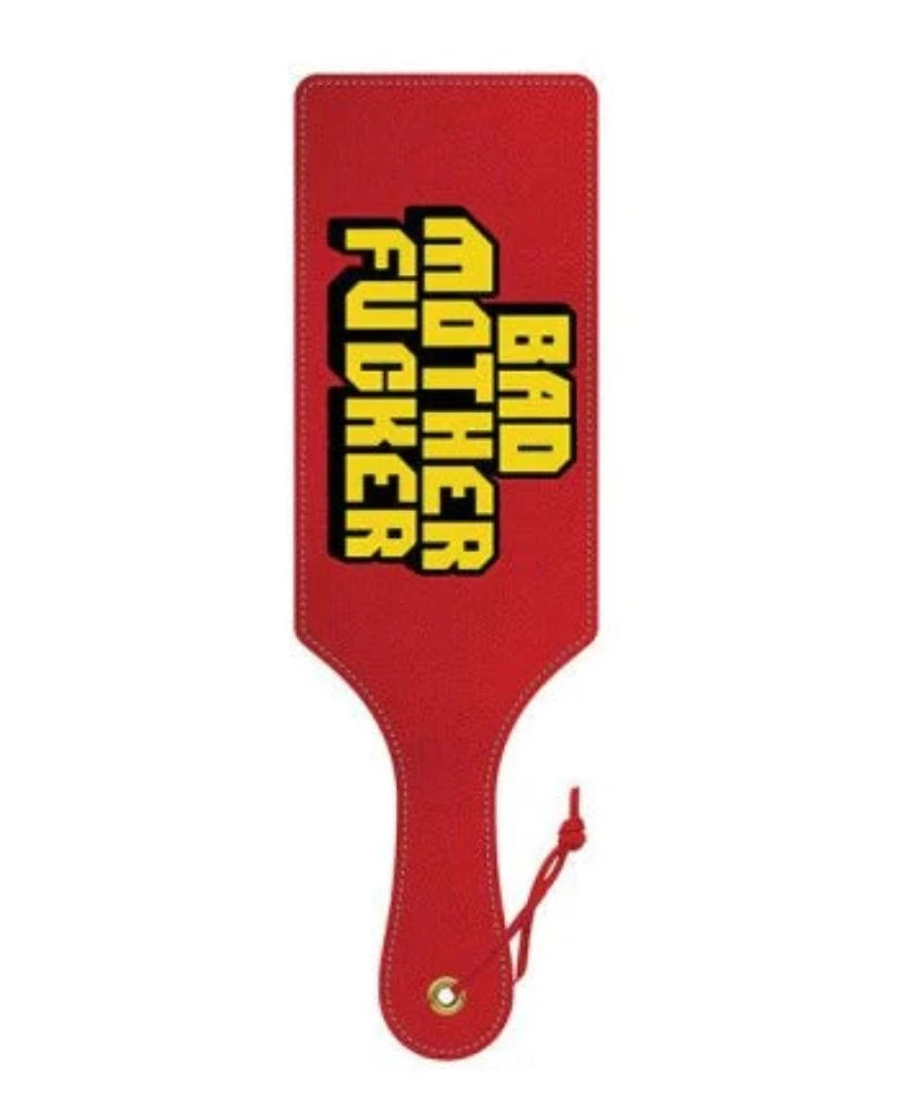 Vibrating wands for couples-Wood Rocket ''Bad Mother Fucker'' Paddle