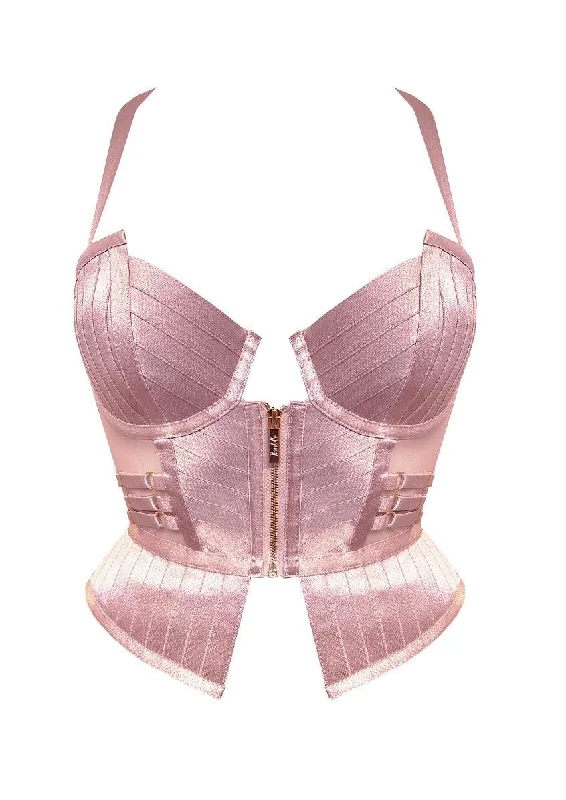 Luxury vibrating wands-Kora Basque; Rose - Bordelle