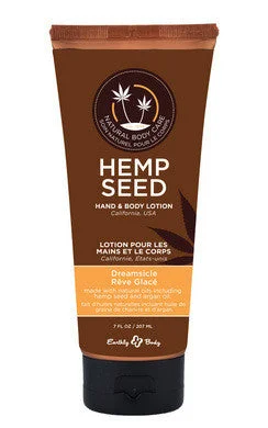 Rechargeable anal vibes-Hemp Seed Hand and Body  Lotion - Dreamsicle -  7 Oz.  Tube