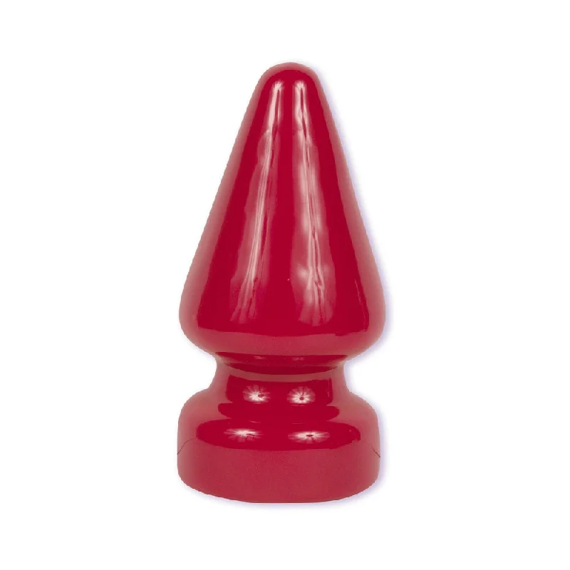 Curved G-spot dildos-Red Boy The Challenge Extra Large Red