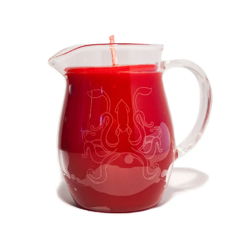 BDSM toy chain uses-Wax Play Candle Pitcher, Red