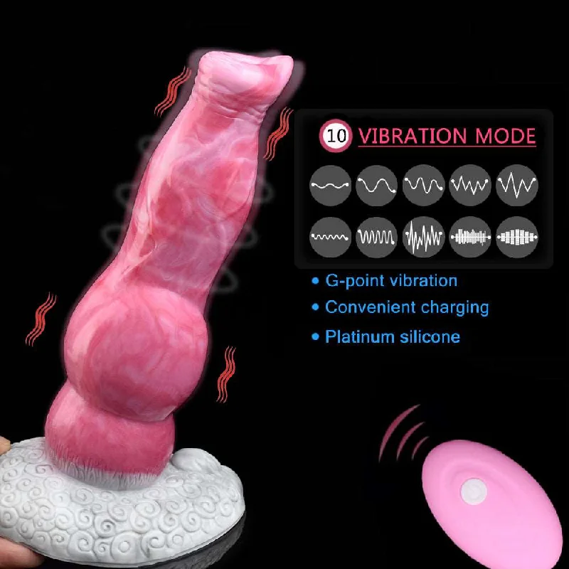 Vibrator fast delivery-🐶 8-Inch Fyros- Vibrating Dog Dildo, Realistic Canine Vibrator