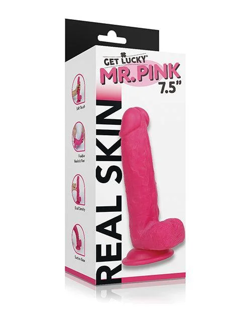 matte-dildo-Get Lucky Mr. 7.5" Dual Layer Dong