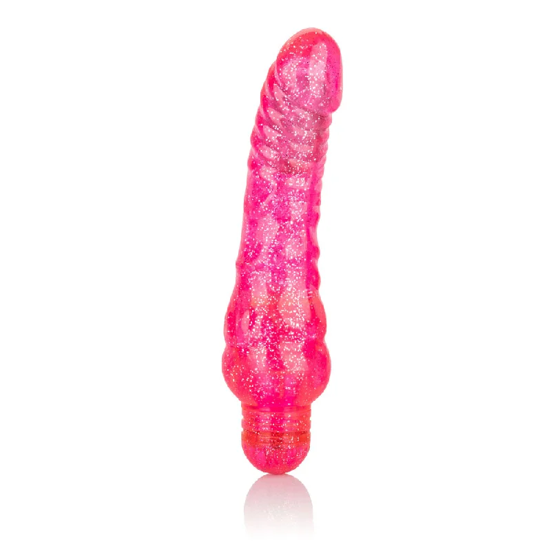 Vibrator trusted brand-Sparkle Glitter Jack - Pink