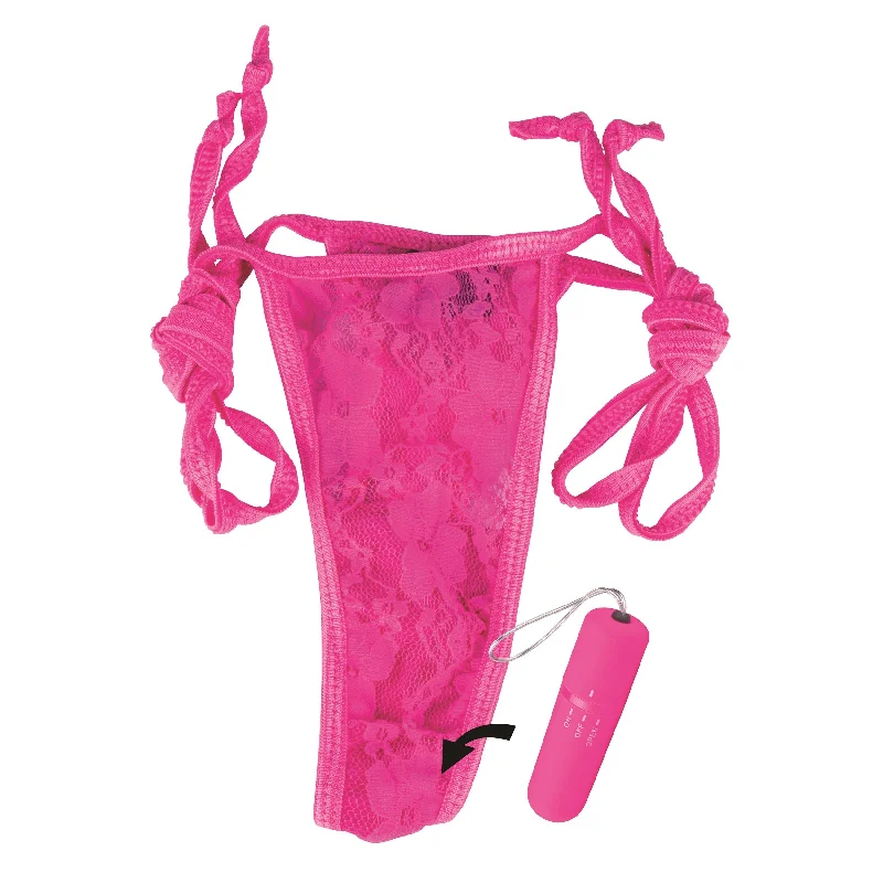 Vibrator strong motor-My Secret Screaming O Vibrating Panty Set - Pink - Each