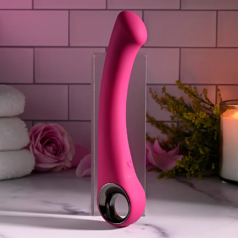 Vibrator remote range-Evolved - Pleasure Curve G Spot Vibrator (Burgundy)