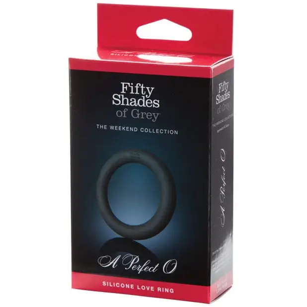 cock ring fair trade-Fifty Shades Of Grey A Perfect O Silicone Love Ring