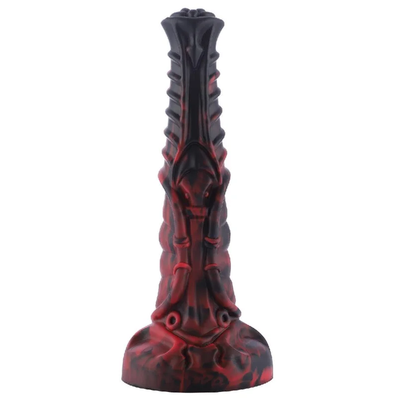 BDSM toy chain weights-Wildolo - 8.6" Equine Monster Silicone Dildo (Suction)