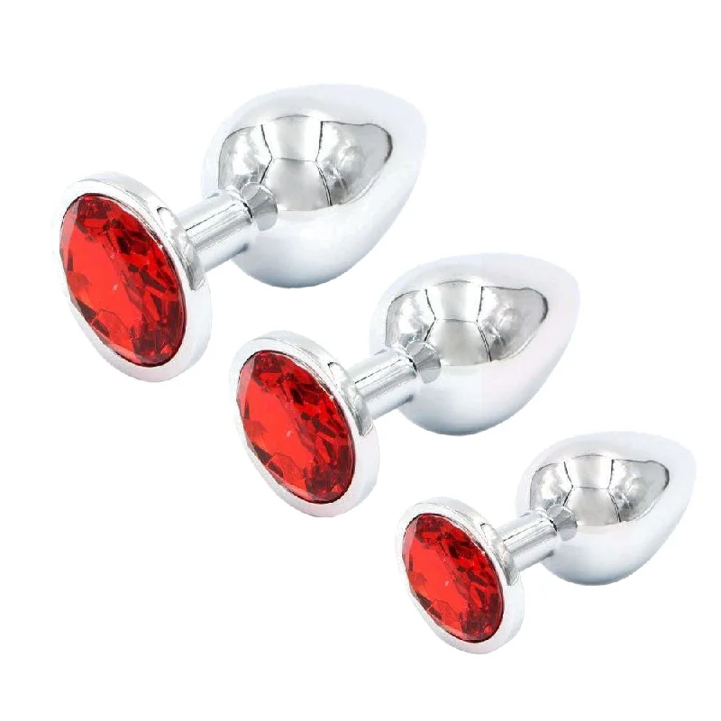 Small vibrators for travel-Shimmering Gem Set (3 Piece)