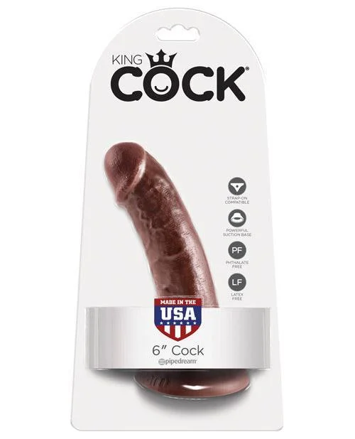 single-speed-dildo-"King Cock 6"" Cock"