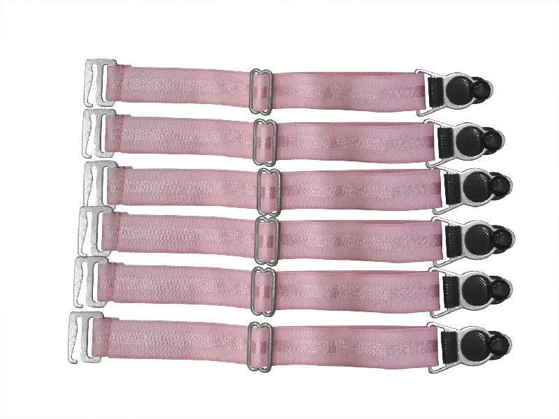 Sex toys with multiple settings-Suspender Clips In Baby Pink