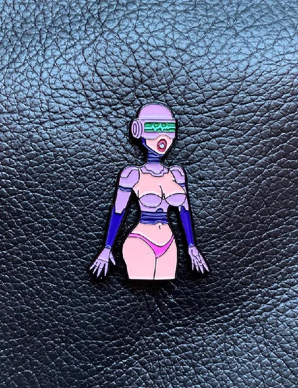 BDSM toy rope colors-Sex Robot Enamel Pin