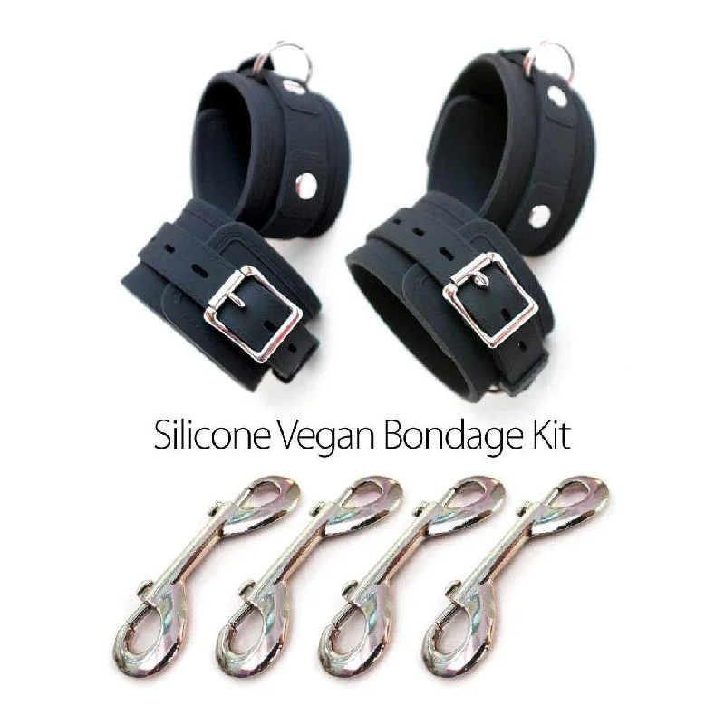 BDSM toy chain discounts-Silicone Vegan Bondage Kit