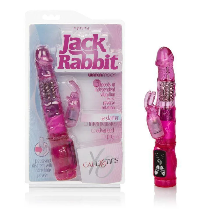 Vibrator top seller-California Exotics - Petite Jack Rabbit Vibrator (Pink)