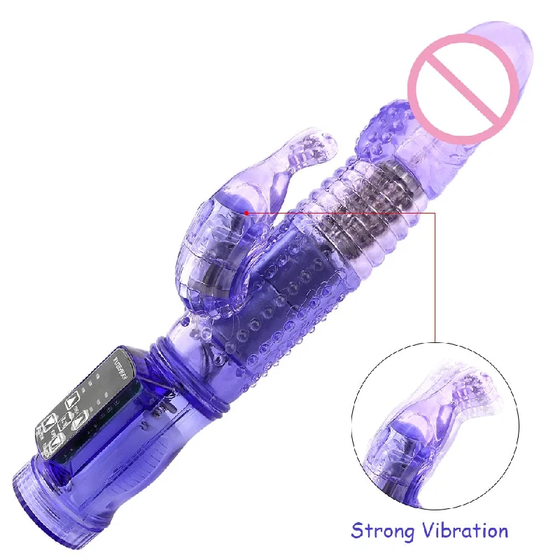 Vibrator long battery-Twirling Rabbit Vibrator