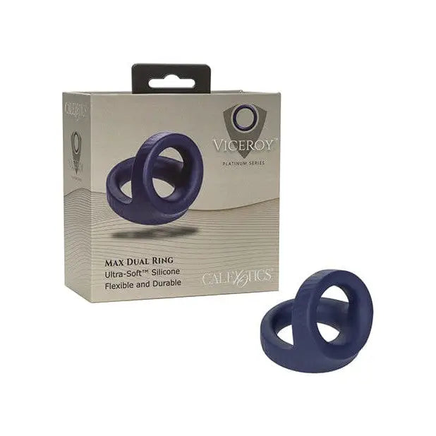 cock ring sporty-Viceroy Max Dual Ring - Blue