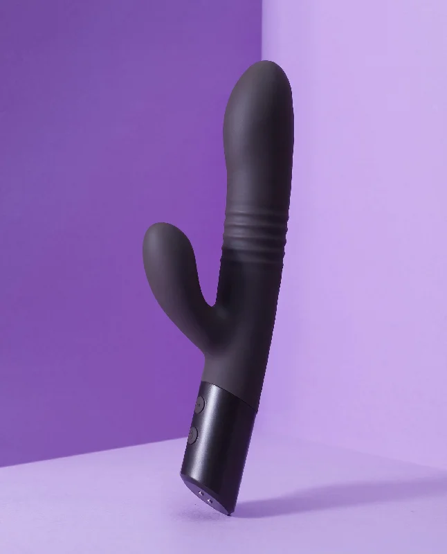 lightweight-dildo-Mystique Rabbit Thruster Vibrating Dildo