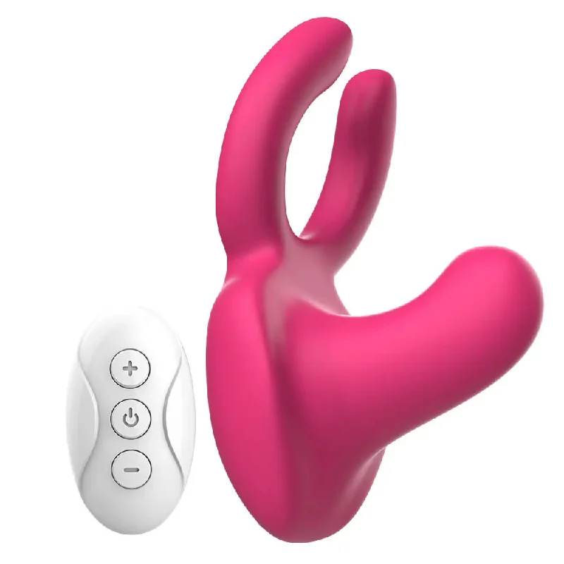 Vibrator hushed motor-Vibrating Cock Ring Anal Plug - Remote Control Clit Clamp Dildo Vibrator Couple Pleasure