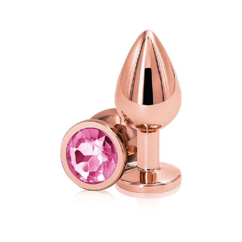 Sex toys with heat settings-Rear Assets - Rose Gold - Medium - Pink