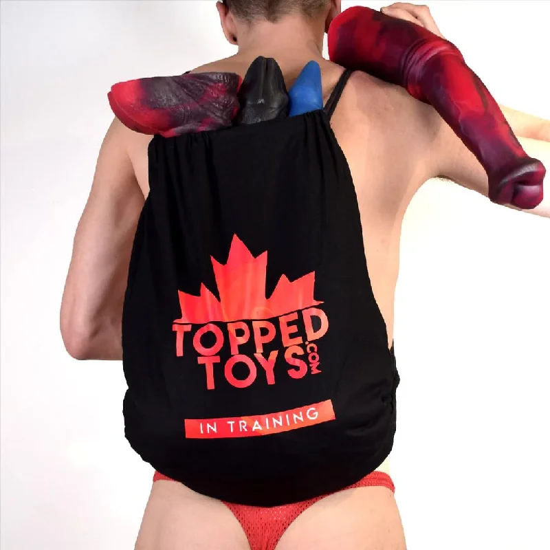 BDSM toy blindfold styles-TOPPED TOYS Drawstring Bag, One Size