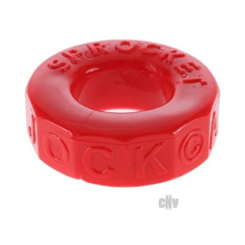 cock ring game changer-Atomic Jock Sprocket Cock Ring  Red