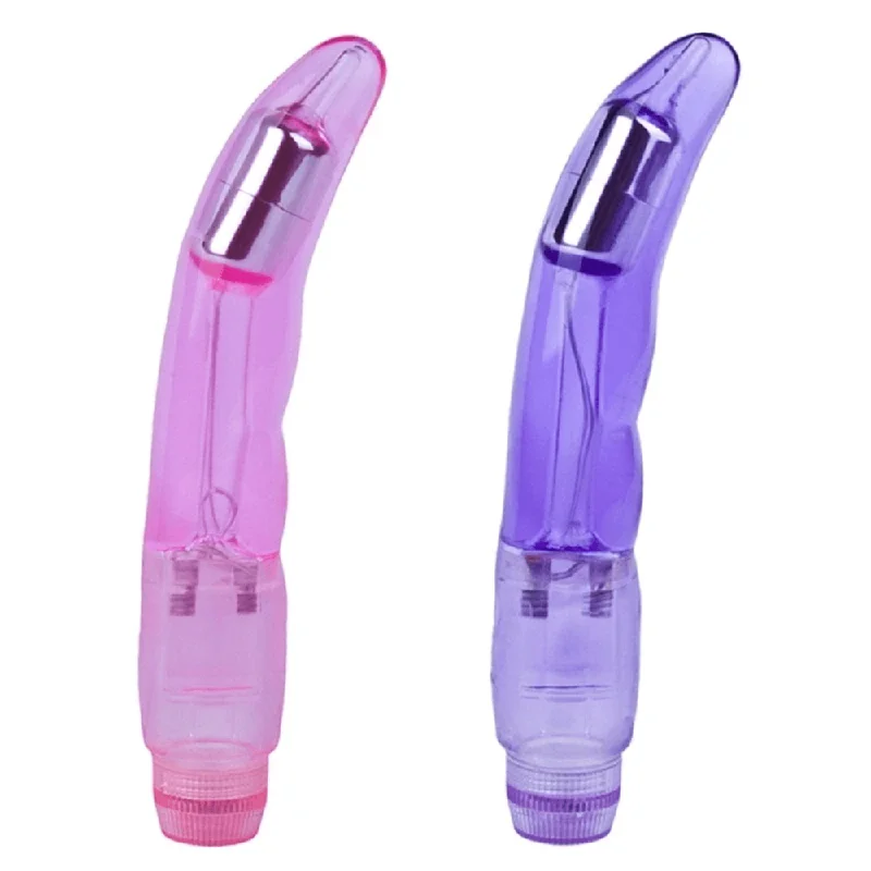 Vibrator quick charge-Flexible GSpot Waterproof Jelly Dildo Vibrator |/|Vibrating Thrusting Penetration