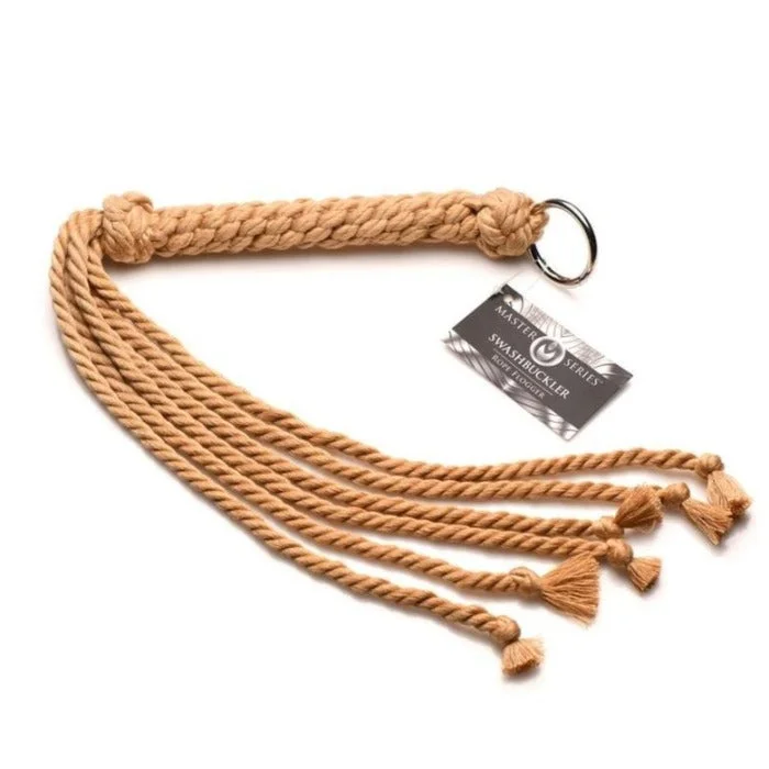 Luxury anal plugs-MS ''Swashbuckler'' 6 Twisted Tassels Rope